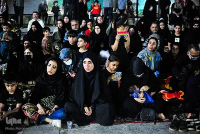 تعزیه حسینی در حرم علی بن‌ مهزیار