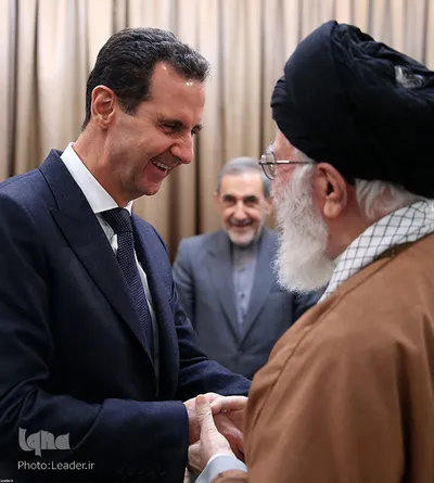 دیدار رئیس جمهور سوریه با رهبر انقلاب