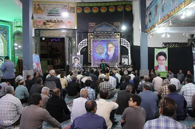 مراسم سی و ششمین سالگرد ارتحال امام خمینی رحمت الله در ملایر