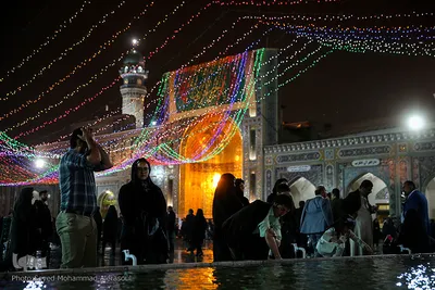 جشن نیمه شعبان در جوار امام رضا(ع)