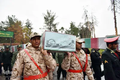 استقبال از پیکر پاک 11 شهید گمنام هشت سال دفاع مقدس