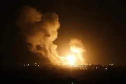 Zionist Regime Warplanes Launch Fresh Airstrikes on Gaza Strip