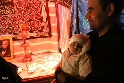 مراسم شام غریبان حسینی در اهر
