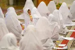 جشن تکلیف دختران در حرم شاهچراغ(ع)‎