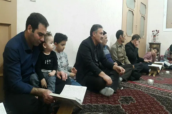 محفل قرآنی به یاد شهید سلیمانی در مؤسسه آل‌یاسین سجاس برگزار شد