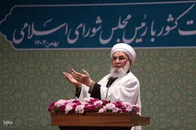دیدار جمعی از علمای اهل سنت با رئیس مجلس
