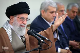 دیدار جمعی از مسئولان و محققان پژوهشکده علوم شناختی با رهبر انقلاب