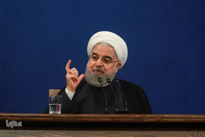 نشست خبری حجت‌الاسلام والمسلمین حسن روحانی، رئیس جمهور