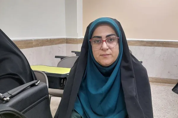 حکیمه امیری،  متسابق رشته روش تدریس احکام  مسابقات قرآن عترت فرهنگیان مازندران