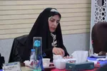 اعضای هیئت داوران بخش بانوان مرحله نهایی چهل و هفتمین دوره مسابقات سراسری قرآن‎