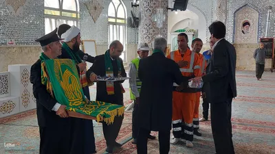 میزبانی نایین از کاروان زیر سایه خورشید