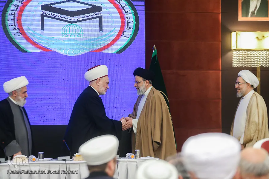حفل ختام المؤتمر الدولي الـ33 للوحدة الاسلامية في طهران