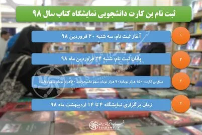 ‌‌جزئیات بن کتاب دانشجویان و طلاب