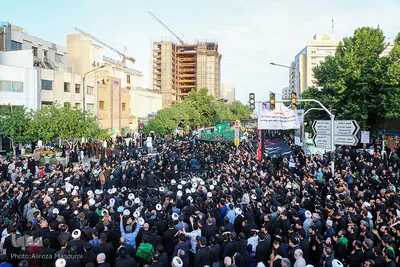 اجتماع دسته عزاداران علوی در مشهد
