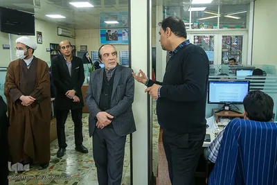 بازدید رئیس و اعضای هیئت علمی دانشکده رسانه و ارتباطات ادیان و مذاهب