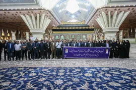 مراسم تجدید میثاق جهادگران جهاددانشگاهی با آرمان‌های امام راحل(ره)