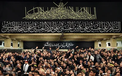 عزاداری شب عاشورای حسینی در حسینیه امام خمینی(ره)