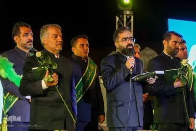 جشن آغاز ماه مبارک رمضان در اصفهان