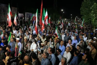 موج ۱۰۰؛ حضور باشکوه رزمندگان خیابان در حمایت از رزمندگان میدان