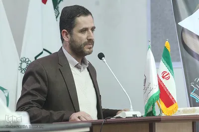 حمید صادقی، رئیس اداره فرهنگ و ارشاد اسلامی دلیجان در همایش توجیهی آموزشی مؤسسات قرآن و کارشناسان قرآنی در اراک