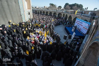 مراسم گرامیداشت یوم‌الله ۹دی در قزوین