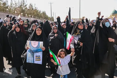راهپیمایی مردم بیرجند در محکومیت جنایت تروریستی شیراز