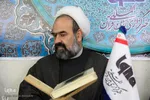 حجت‌الاسلام عباس دانشی، مدیرکل کتابخانه‌های عمومی استان مرکزی در بازدید از خبرگزاری ایکنا