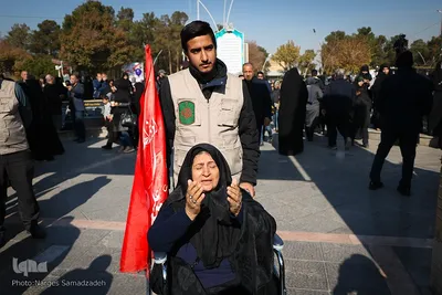 بدرقه کاروان اهالی بهشت در اصفهان