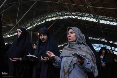 مراسم دعای عرفه در گلزارشهدای وادی رحمت تبریز‎