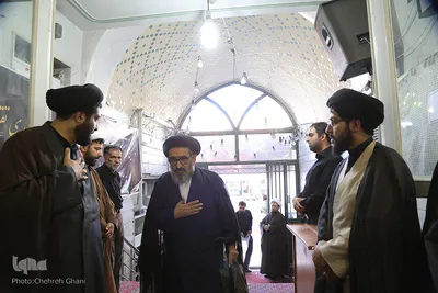 مراسم چهلمین روز شهادت جهادگر انقلابی و خادم قرآنی حجت‌الاسلام سید مهدی تقوی