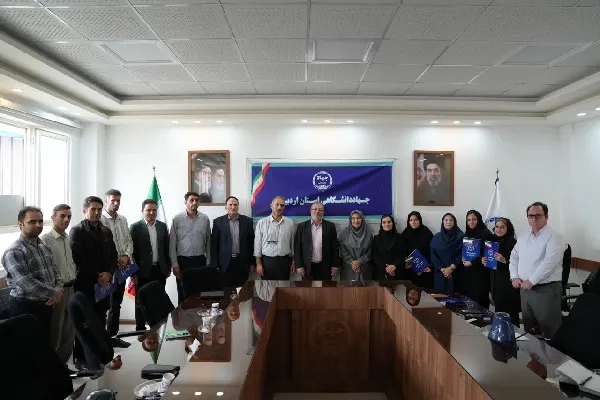 نشست صمیمی با اصحاب رسانه جهاددانشگاهی استان اردبیل 
