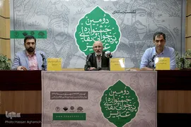 نشست رسانه ای دومین جشنواره سراسری نقالی و پرده خوانی «غدیر» 