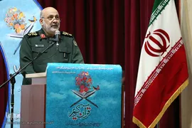 سخنرانی سردار سرتیپ پاسدار قاسم تقی‌‌زاده، جانشین وزیر دفاع و پشتیبانی نیروهای مسلح در مراسم اختتامیه سی و چهارمین دوره مسابقات قرآن کریم کارکنان وزارت دفاع و پشتیبانی نیروهای مسلح