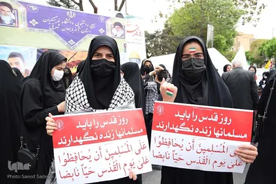 راهپیمایی روز جهانی قدس در تبریز (1)