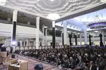 عزاداری‌ شب شهادت‌ امام‌ رضا(ع) در حرم مطهر شاهچراغ (ع)‎