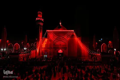 مراسم احیای شب قدر نوزدهم رمضان در حرم مطهر و نورانی مولای متقیان، حضرت علی(ع)
