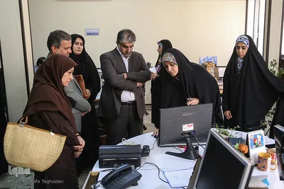 بازدید ابراهیم صادقی فر، معاون فرهنگی و اجتماعی وزارت کار از ایکنا