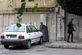 سفره افطاری هیئت حضرت ابوالفضل(ع) بلوار ابوذر تهران