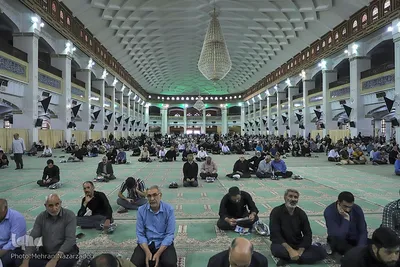 استقرار میز خدمت دستگاه‎های دولتی در مصلی امام خمینی (ره) تبریز‎