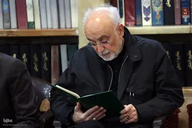 مراسم ترحیم مرحوم یعقوب منصوری پدر کریم منصوری قاری ممتاز و بین المللی کشور