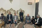 دیدار فرماندار خرم آباد با خانواده 6 شهید جنگ تحمیلی 12 روزه در خرم آباد