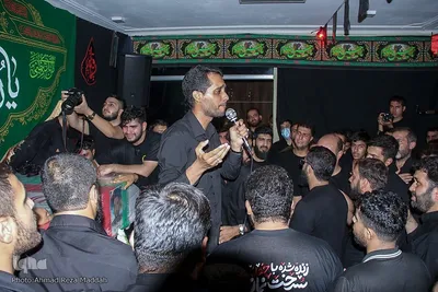 مراسم وداع با پیکر پاسدار شهید محمد اسلامی و بسیجی شهید سجادی‌زاده در شیراز