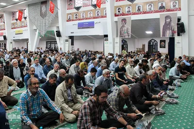 مراسم دعای عرفه در حسینیه جماران