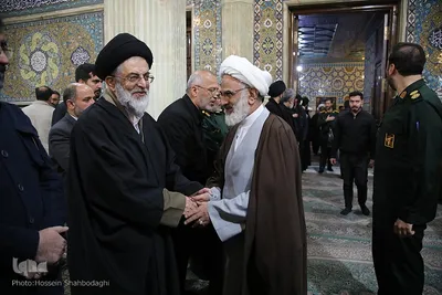 مراسم یادبود آیت‌الله سید محمد شاهچراغی در قم