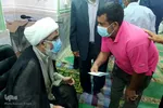 بازدید آیت الله صفایی بوشهری از روستای خورشهاب و بررسی مشکلات این روستا