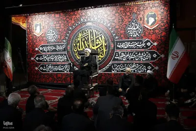 اولین شب از مراسم عزاداری دهه دوم محرم در خوی‎