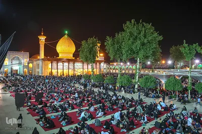 احیای شب بیست و سوم ماه رمضان در حرم شاهچراغ (ع)