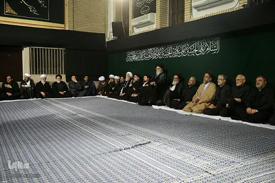 آخرین شب مراسم عزاداری حضرت اباعبدالله الحسین (ع) در حسینیه‌ی امام خمینی(ره)