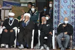 وداع مردم نی ریز با پیکر آیت الله «سیدمحمد فقیه»