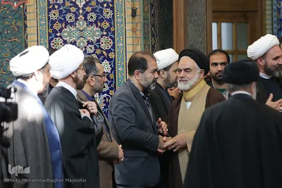 مراسم ارتحال آیت‌الله عبدالنبی نمازی در اصفهان